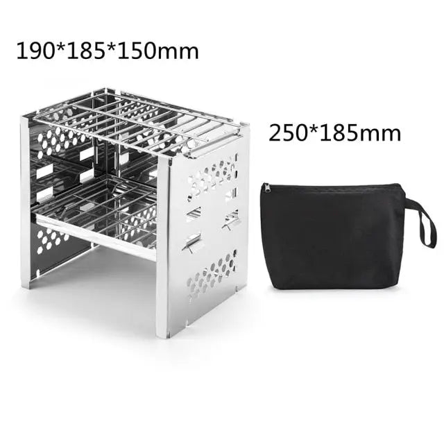 Mini Outdoor Portable Firewood Stove - GLR SHOPPING