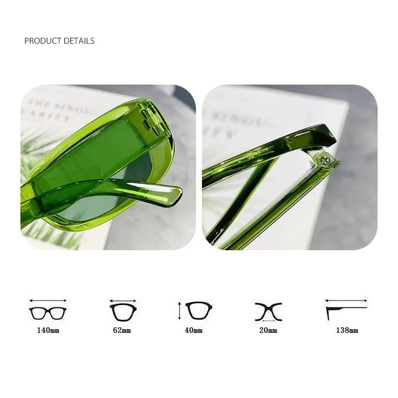Oval Anti-Glare Sunglasses - GLR SHOPPING