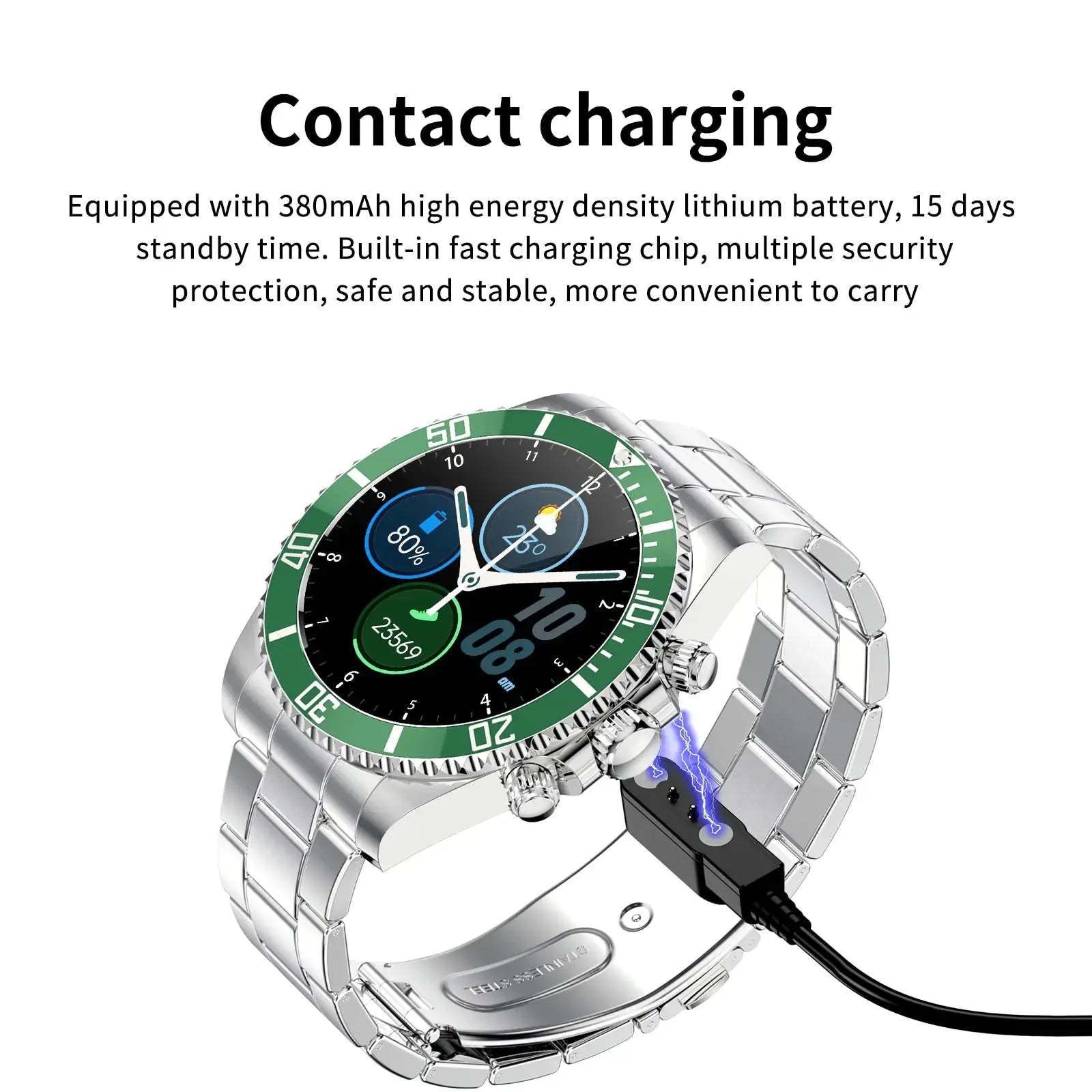 Men's Smart Watch Bluetooth Call Message Display - GLR SHOPPING