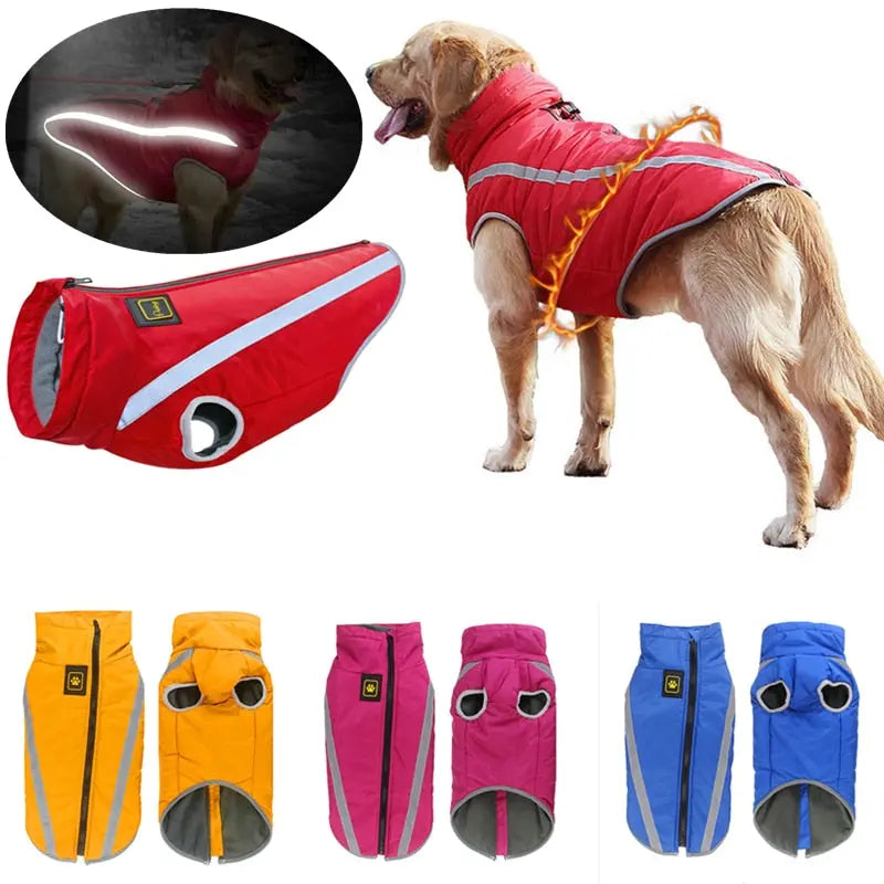 Waterproof Dog Clothes for Large Dogs - GLR SHOPPING