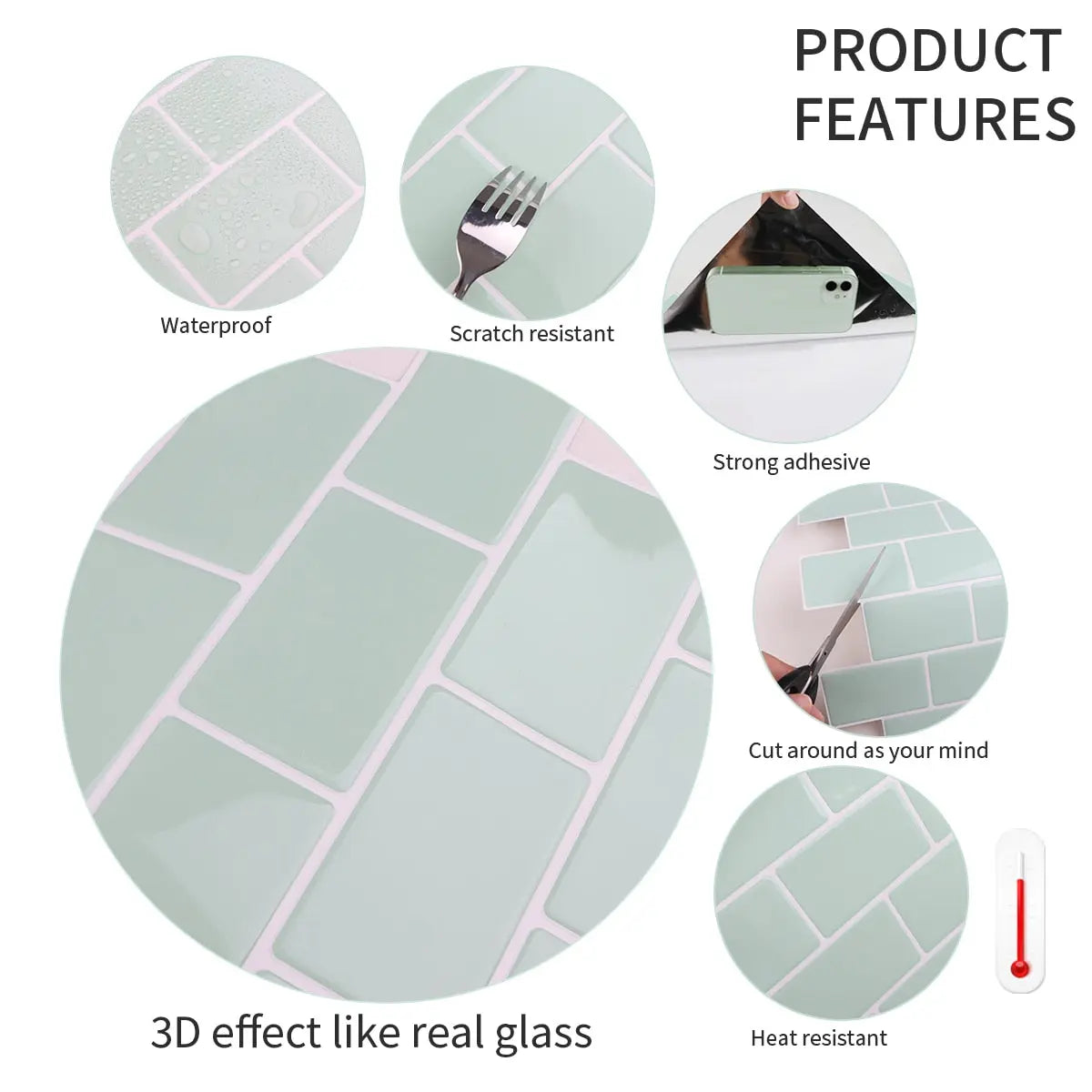 Self-adhesive Vinyl Wallpaper - GLR SHOPPING