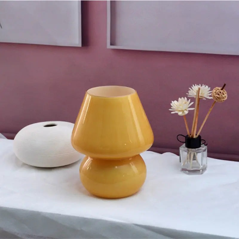 Glass Translucent Bedside Lamp - GLR SHOPPING