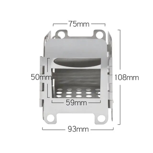 Mini Outdoor Portable Firewood Stove - GLR SHOPPING