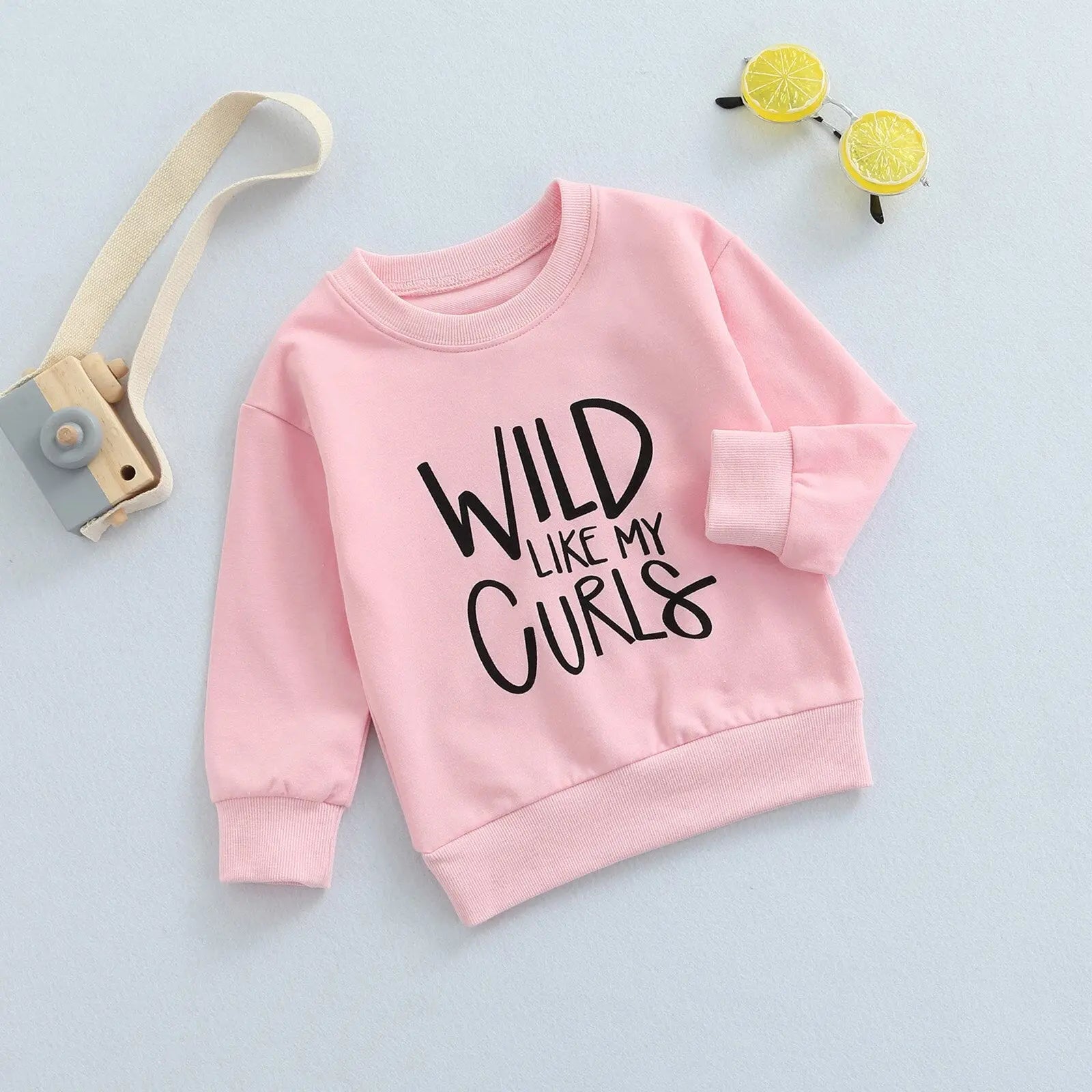 Baby Sweatshirt Tops with Letter Print - GLR SHOPPING