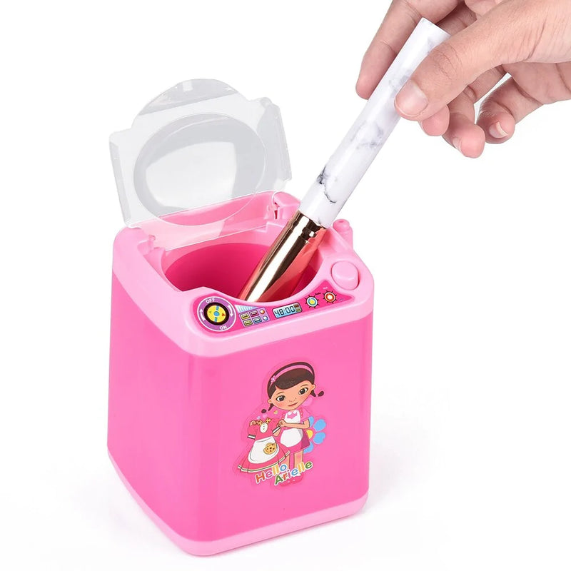 Mini Electric Cosmetic Tool Washing Machine