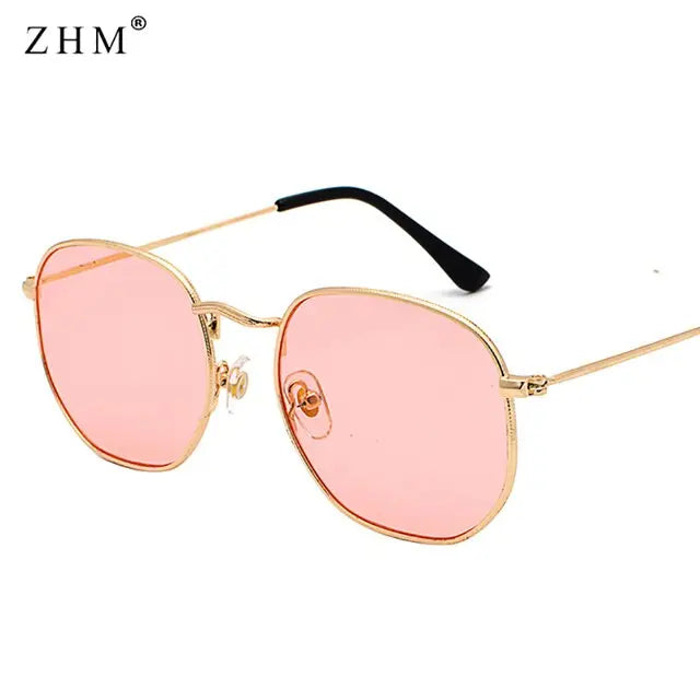 Men's Square Metal Frame Sunglasses - GLR SHOPPING