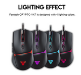 DELETE THIS SKU - FANTECH VX7 CRYPTO wired macro gaming mouse