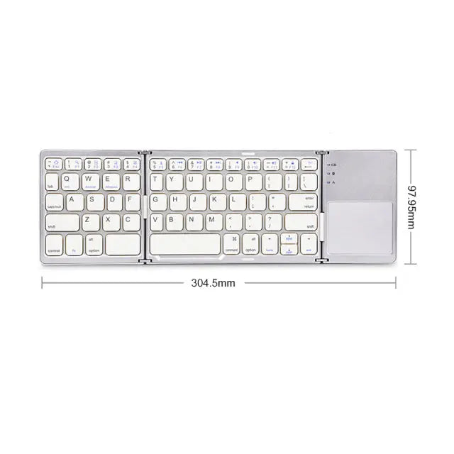 Triple Folding Keyboard - GLR SHOPPING