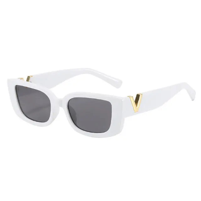 Rectangle Retro Sunglasses - GLR SHOPPING