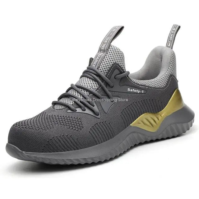 Steel Toe Lightweight Safety Sneakers - GLR SHOPPING