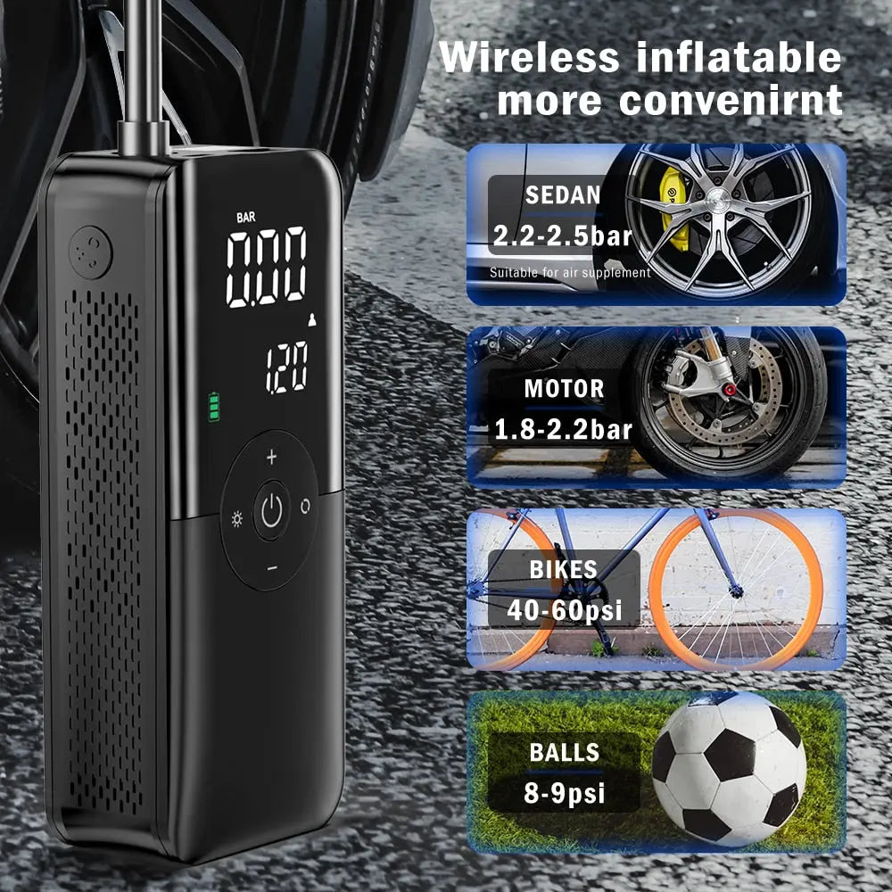 Portable Inflator Pump - GLR SHOPPING