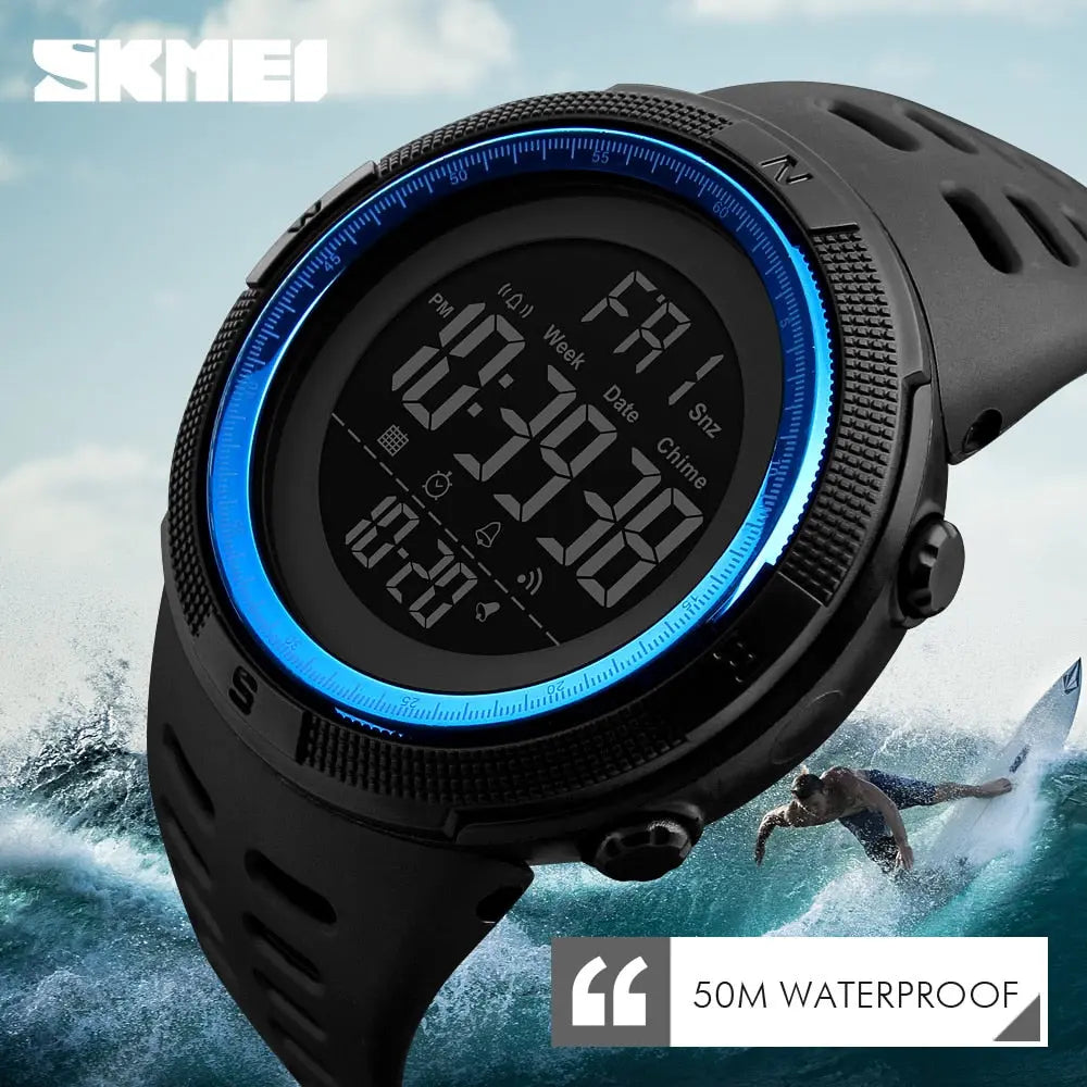 SKMEI Brand Mens Sports Watches Luxury Military Watches For Men - GLR SHOPPING