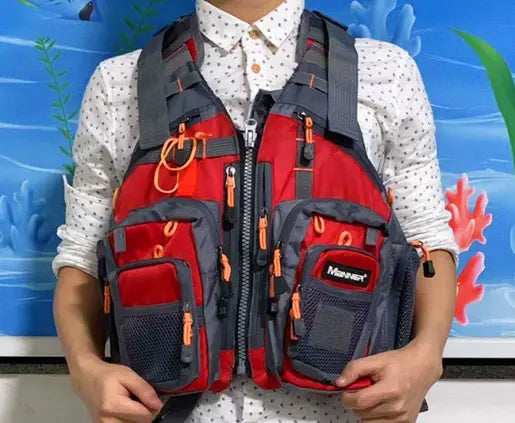 Fishing Vest Pack for Trout Fishing Gear and Equipment Multifunction Breathable Backpack - GLR SHOPPING