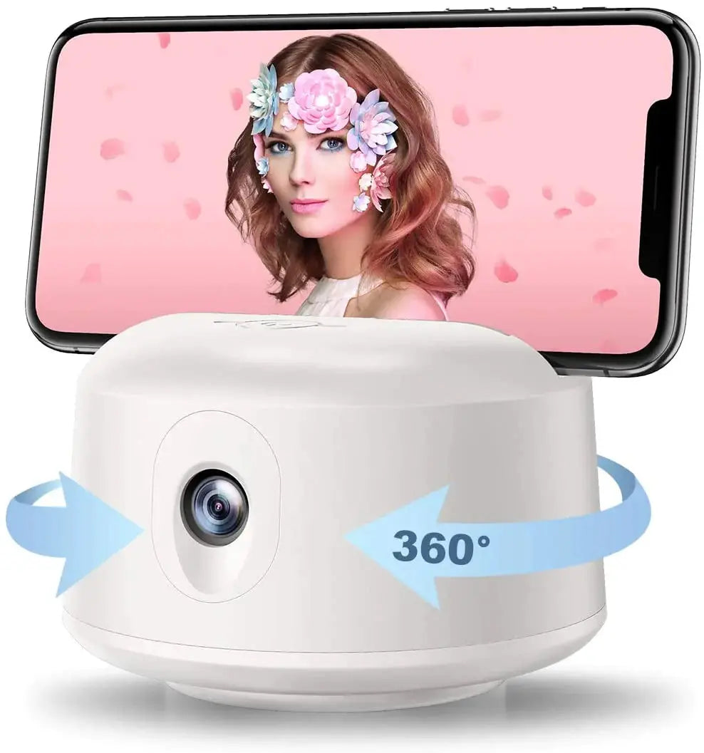 360 Degree Auto-Face Tracking Phone Holder - GLR SHOPPING
