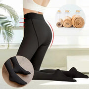 Fleece Lined Thermal Fake Pantyhose - GLR SHOPPING