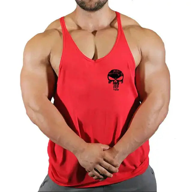 Bodybuilding Suspenders Shirt for Men - GLR SHOPPING