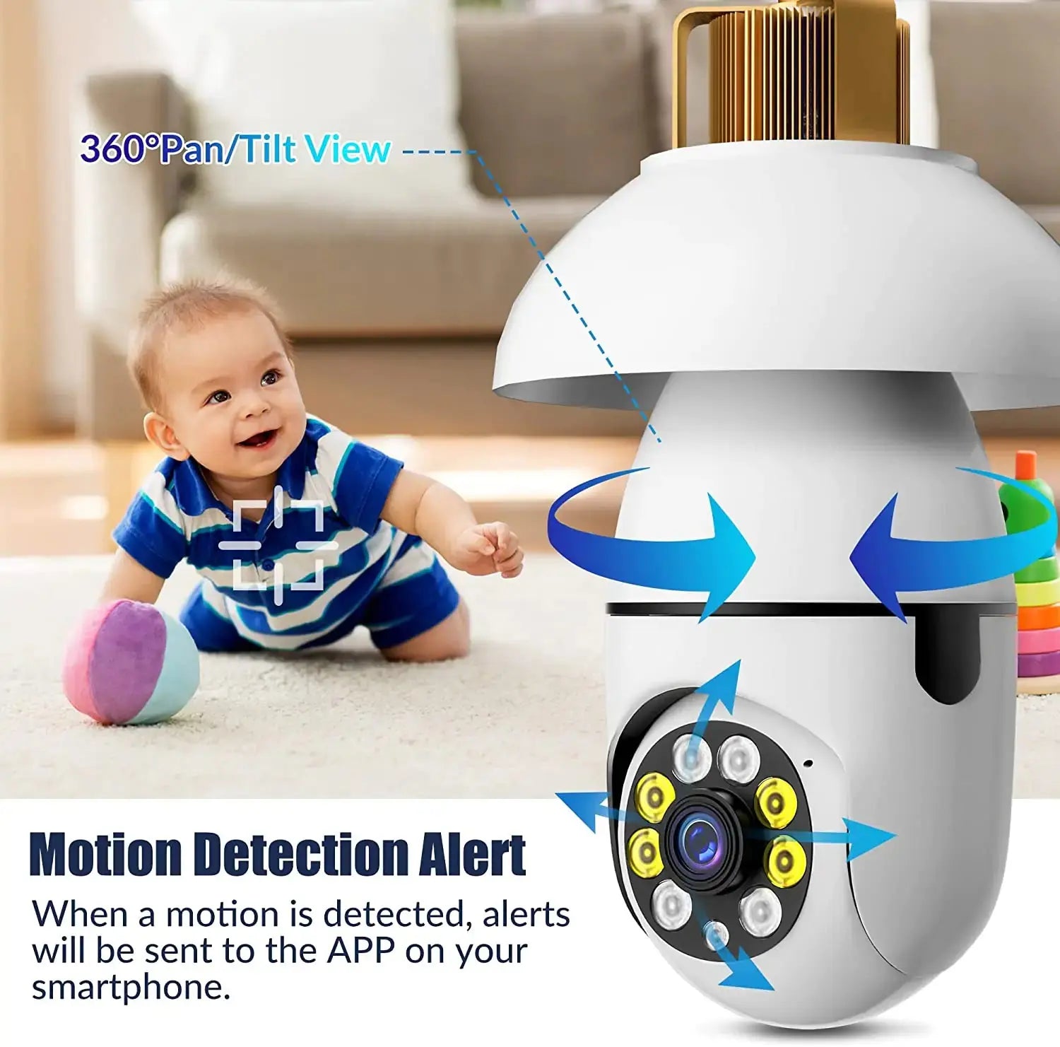 Panorama™ -Night Vision Security Camera - GLR SHOPPING