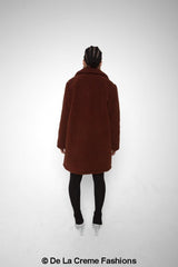 Jacqueline Oversized Teddy Coat