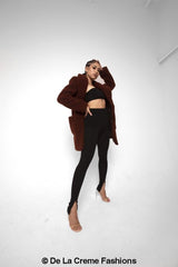 Jacqueline Oversized Teddy Coat