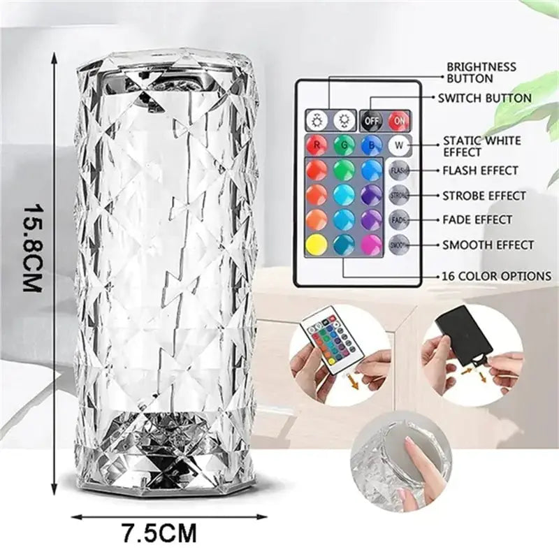 Romantic Diamond Lamp GLR SHOPPING