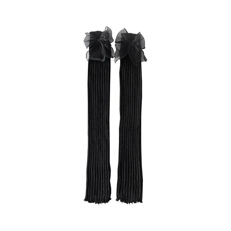 Japanese Lolita Bow Tie Leg Warmers GLR SHOPPING