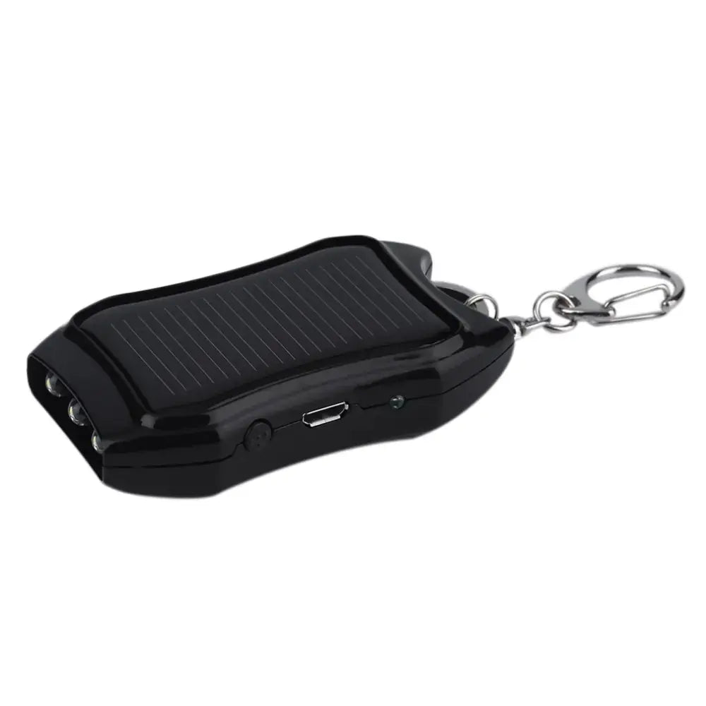 Solar Keychain Charger: Portable Power - GLR SHOPPING