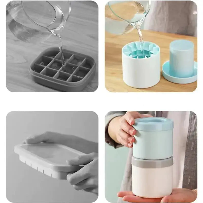 Creative Silicone Ice Bucket Maker - GLR SHOPPING