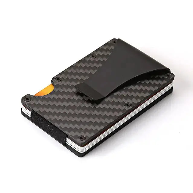 Carbon Fiber Credit Card Holder Wallet - GLR SHOPPING