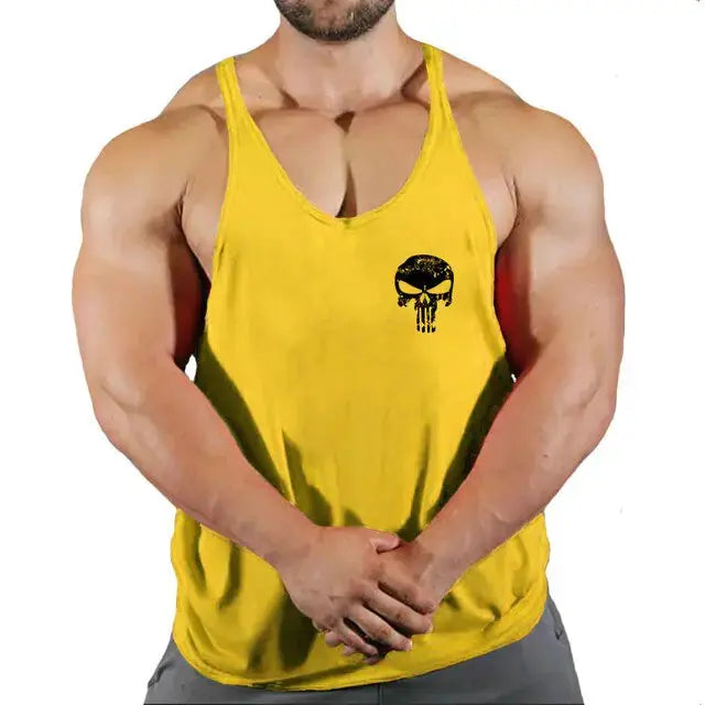Bodybuilding Suspenders Shirt for Men - GLR SHOPPING