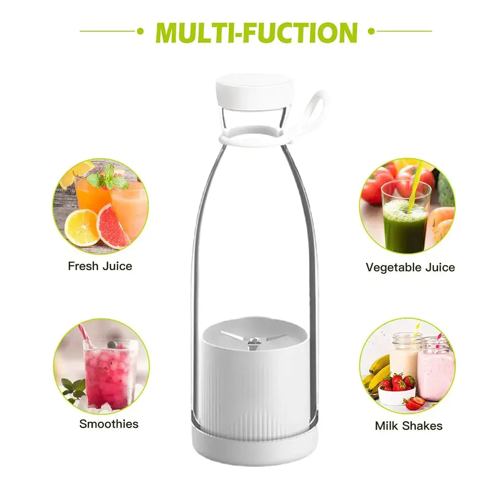 Portable USB Rechargeable Electric Juicer GLR SHOPPING