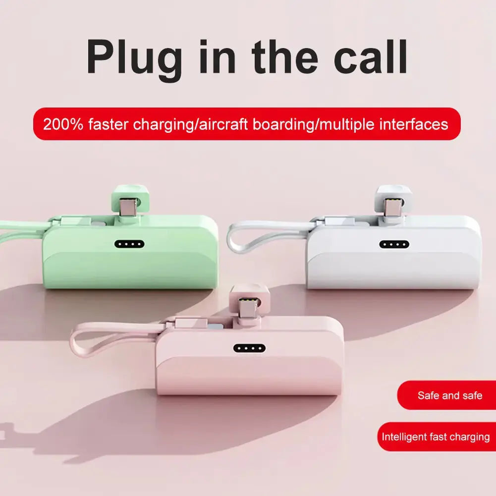 Wireless Capsule Mini Power Bank GLR SHOPPING
