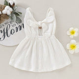 Organic Cotton Baby Girls Dress Summer 2019 New Arrival Children Kids