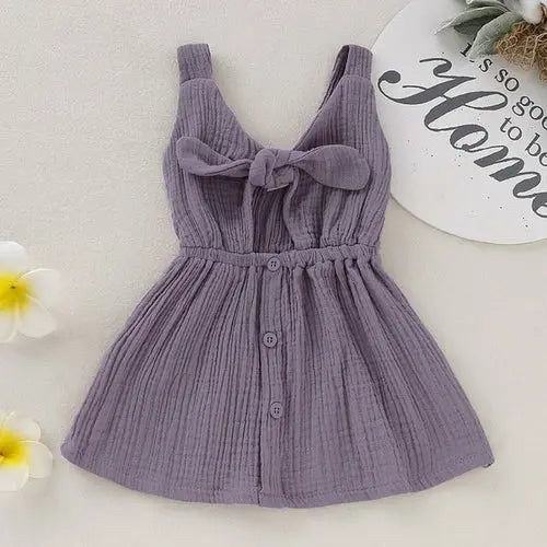 Organic Cotton Baby Girls Dress Summer 2019 New Arrival Children Kids - GLR SHOPPING