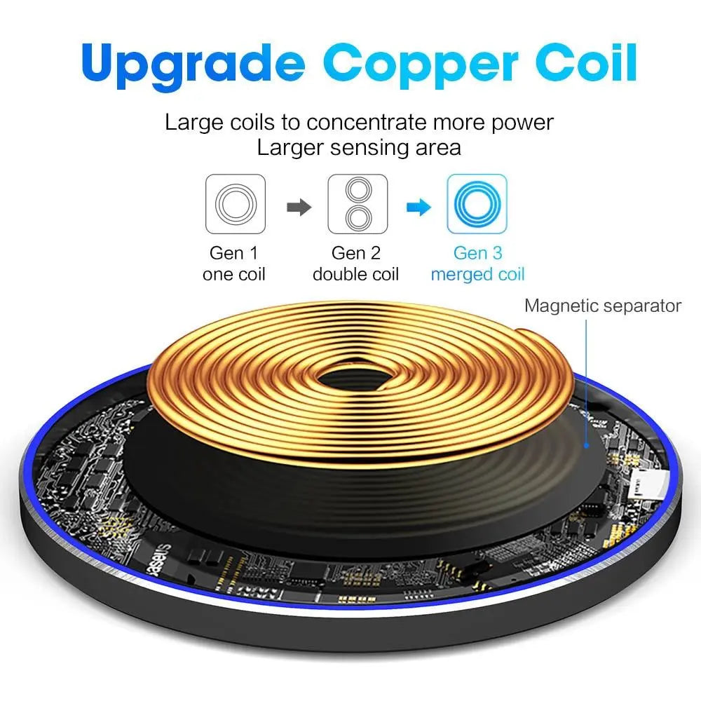 Ninja Dragon W9 30W Wireless Charging Pad - GLR SHOPPING