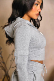Quazen- Corset Hoodie - GLR SHOPPING