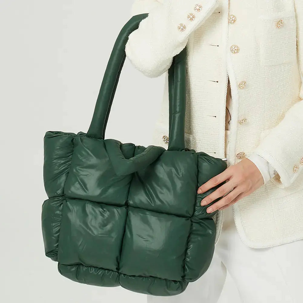 Fashion Large Tote Padded Handbags - GLR SHOPPING