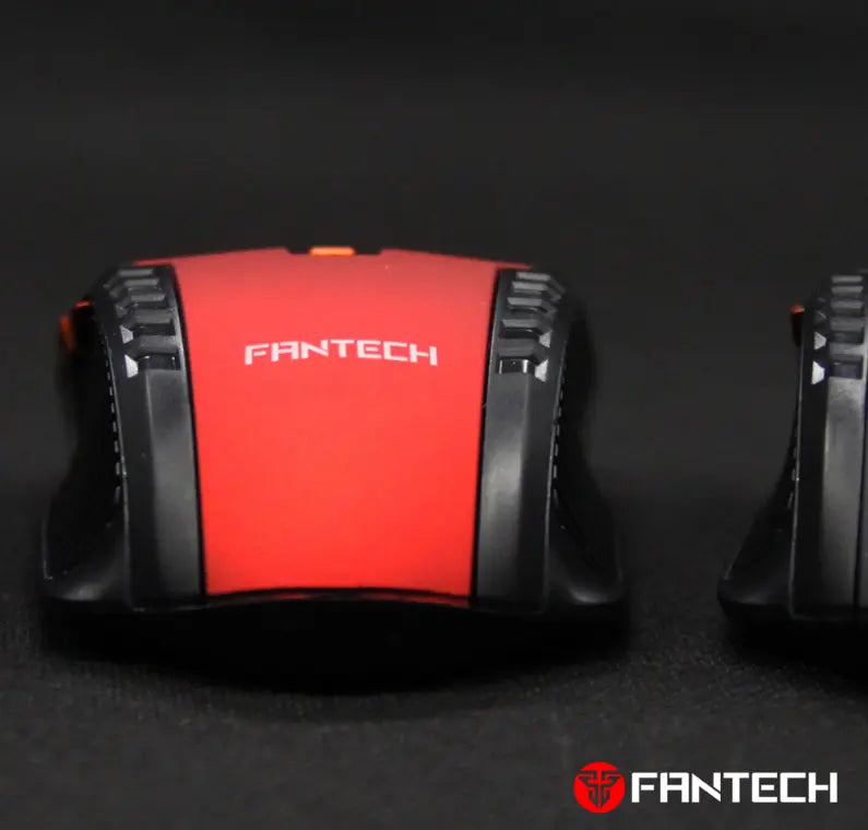 DELETE THIS SKU - Fantech W4 Raigor Wireless Gaming Mouse Red Ultramarine Dione