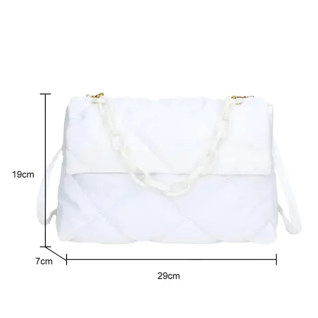 Fashion Large Tote Padded Handbags - GLR SHOPPING