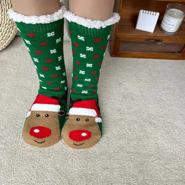 Women's Fuzzy Slipper Socks GLR SHOPPING