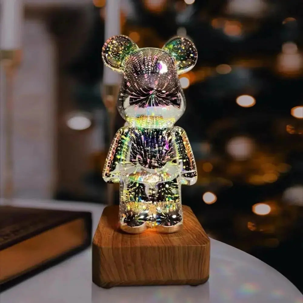3D Bear Firework Light Lamp - GLR SHOPPING