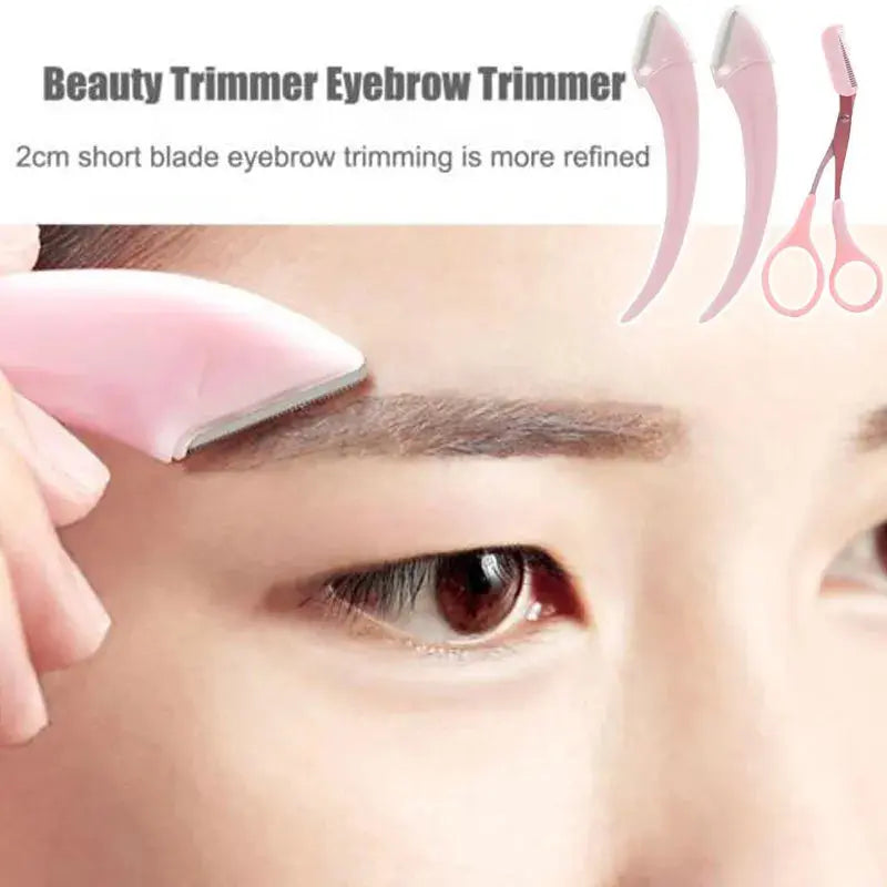 Eyebrow Trimming Scissors With Comb GLR SHOPPING