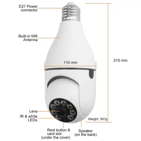 Panorama™ -Night Vision Security Camera - GLR SHOPPING